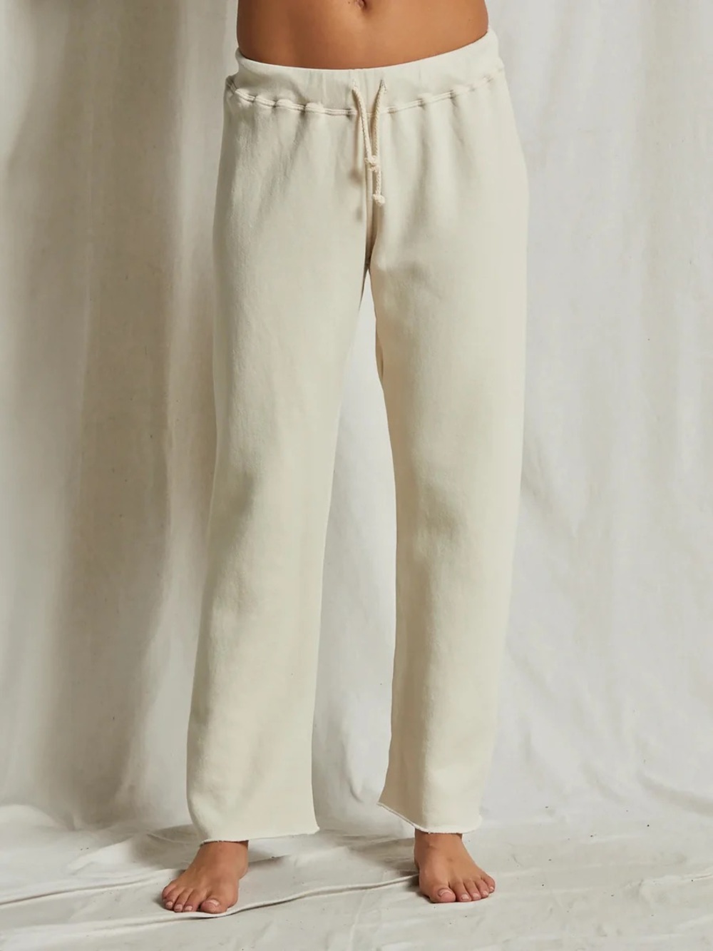 perfectwhitetee Collins Straight Leg Sweatpants